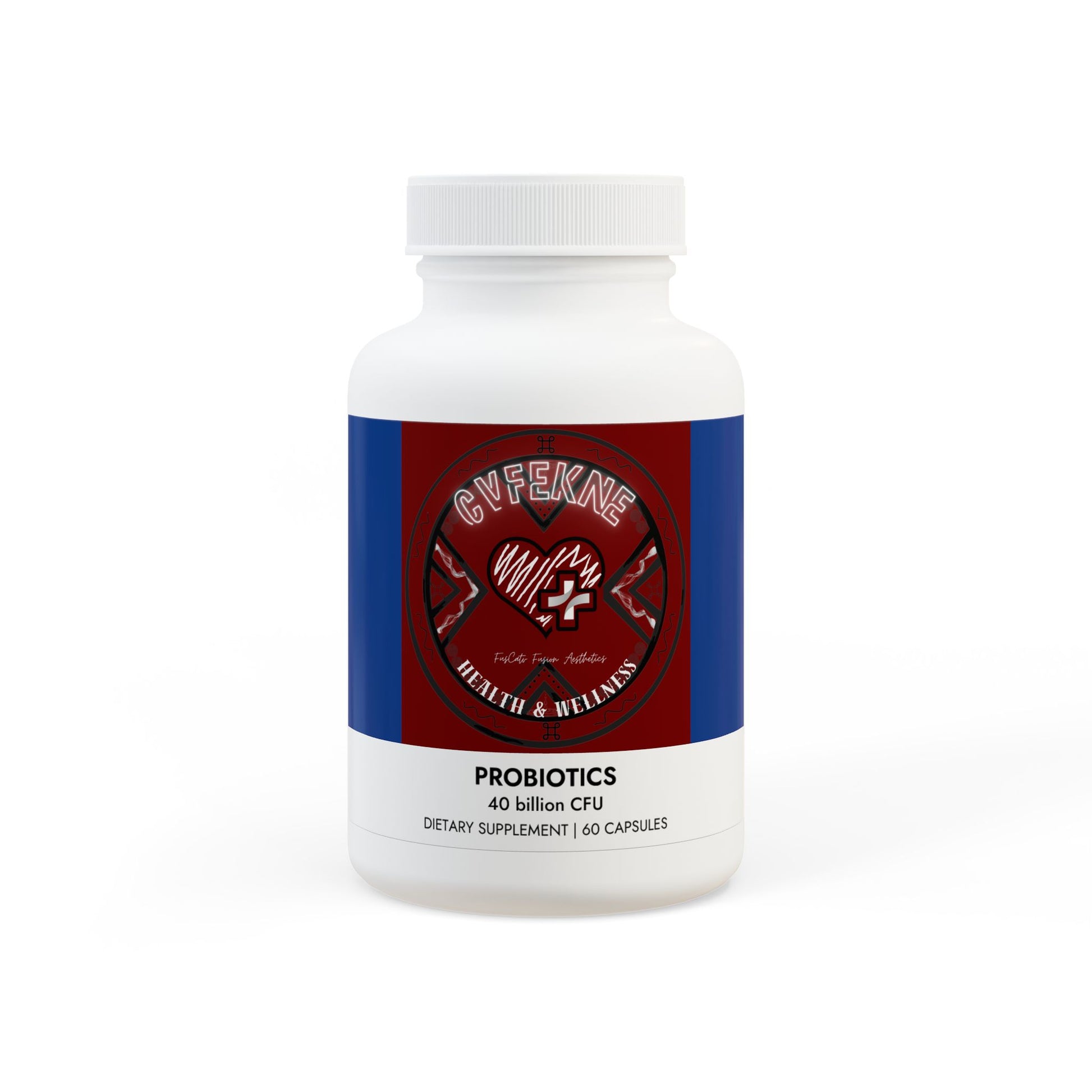 Cvfekne Probiotics Supplement (60 Capsules)